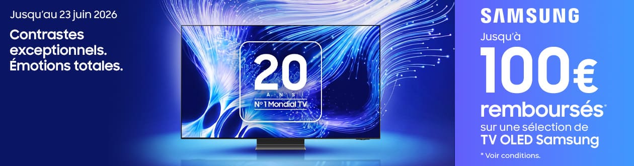 Samsung TV : contrastes exceptionnels, émotions totales