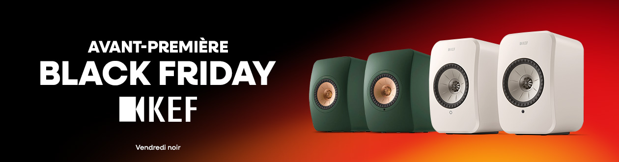 Les offres KEF : avant-première Black Friday