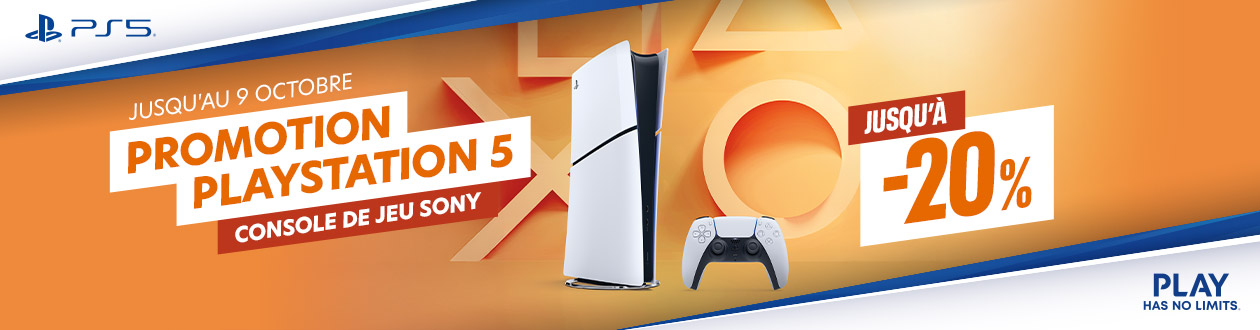 Consoles de jeux Sony PlayStation 5 à partir de 389 €