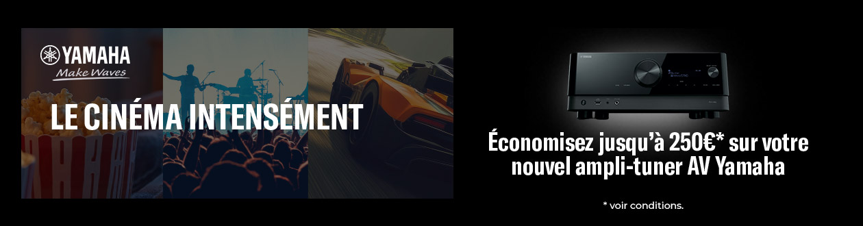 Offre de remboursement Yamaha - Le cinéma intensément