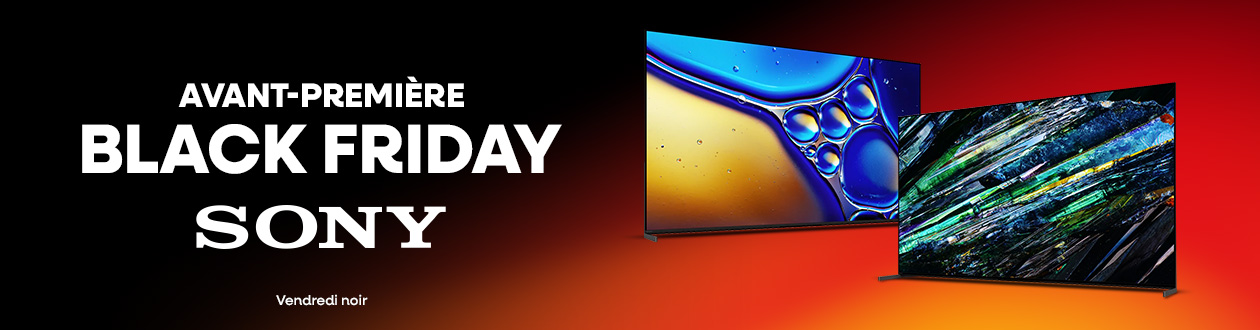 Avant-première Black Friday : Jusqu'à -1000 € sur ces TV Sony
