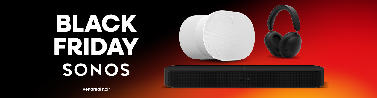 Black Friday Sonos : Jusqu'à 31 % de remise