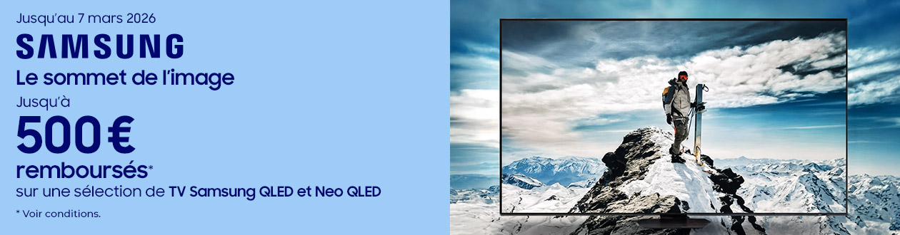Samsung TV : Le sommet de l'image