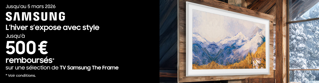 Samsung The Frame : L'Hiver s'impose avec style
