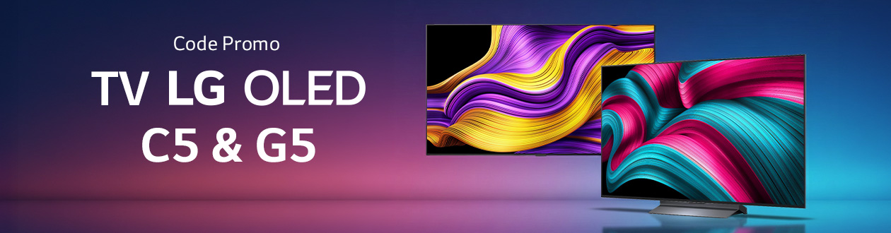 Codes Promo LG : Jusqu'à 500 € sur les gammes OLED G5 & C5