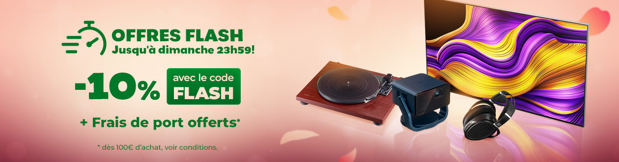 Offres Flash de Printemps : -10 % avec le code FLASH