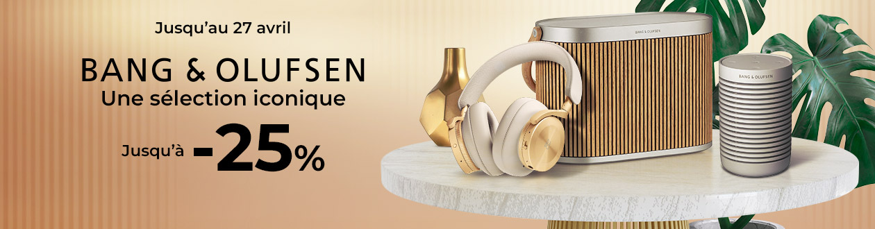 Bang & Olufsen : Jusqu'à -25 % sur une sélection iconique