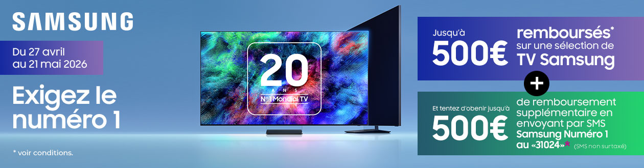 Samsung : exigez le numéro 1