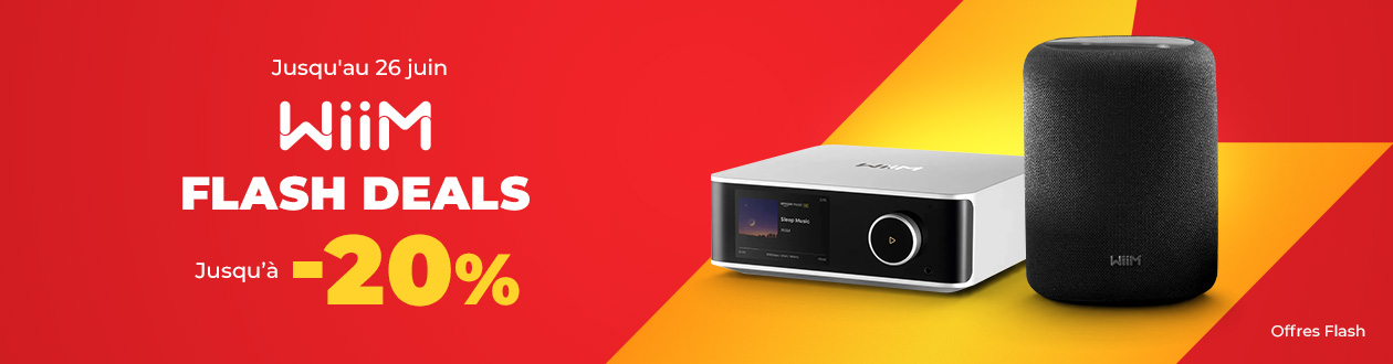 Flash Deals WiiM : Jusqu'à -20 %