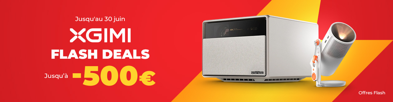 Flash Deals Xgimi : Jusqu'à 500 € de remise