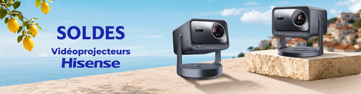Projecteurs Hisense : jusqu'à 200 € de remise avec les codes PRJ100 & PRJ200