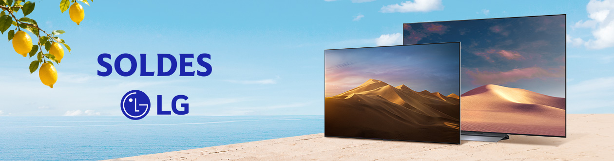 Soldes d'été LG : Jusqu'à 550 € de remise en code promo
