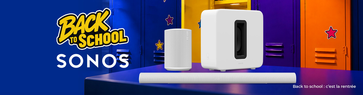 Offres Back To School Sonos : Jusqu'à -500 €