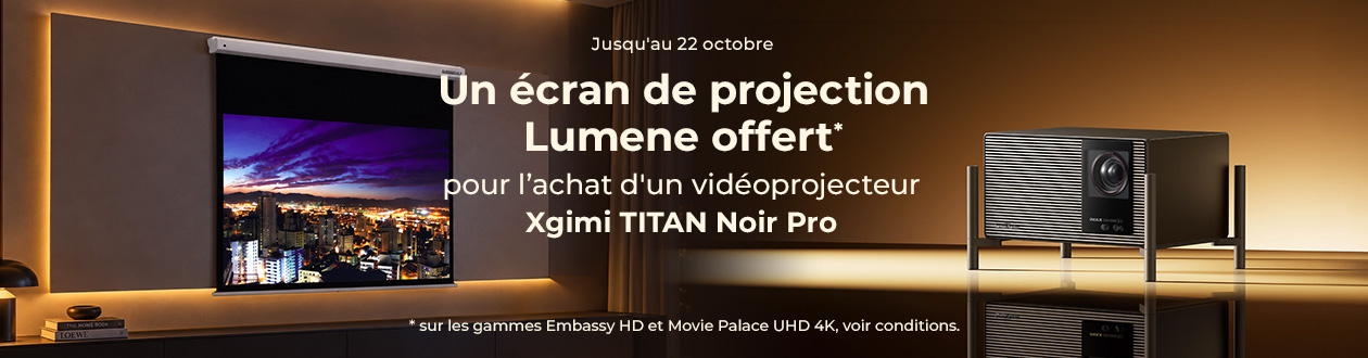1 Titan Noir Pro acheté = 1 écran Lumene offert