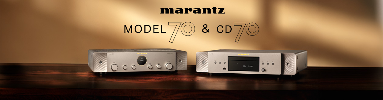 Découvrez le duo Marantz Model 70 et CD 70