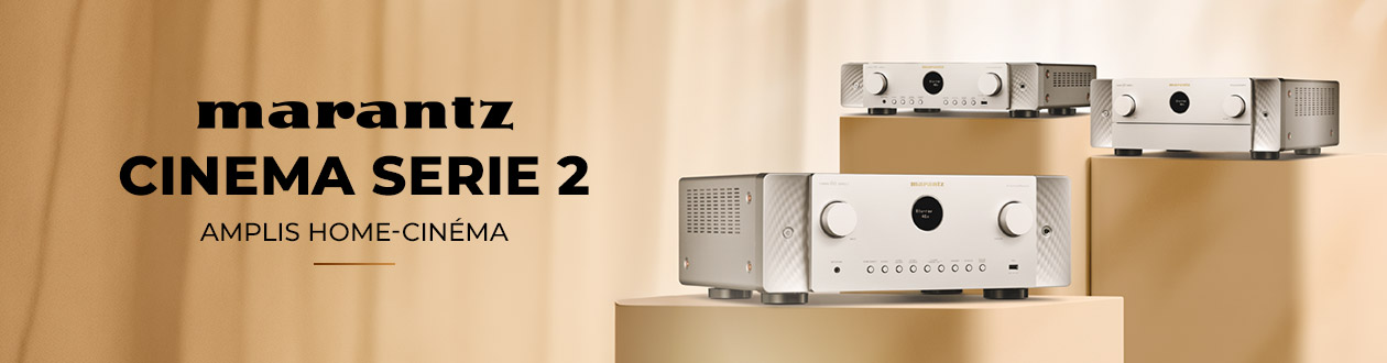 Découvrez la gamme Cinéma Série 2 de Marantz