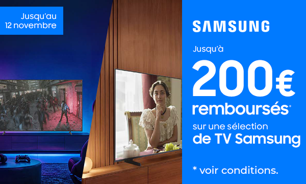 Samsung TV : des écrans pour toutes vos passions