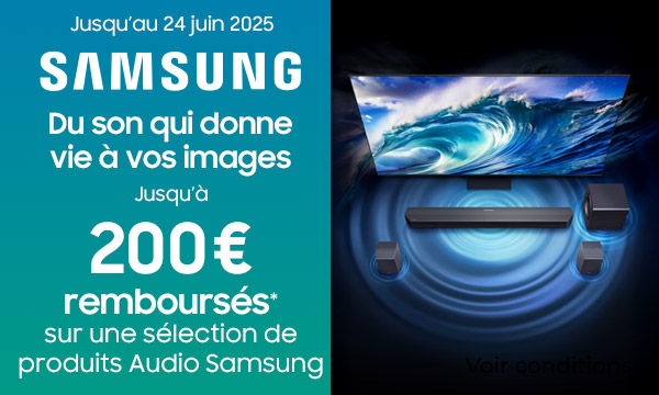 Samsung : du son qui donne vie à vos images