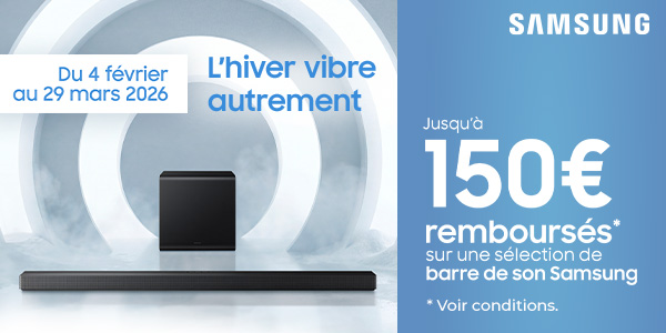 Samsung : l'hiver vibre autrement