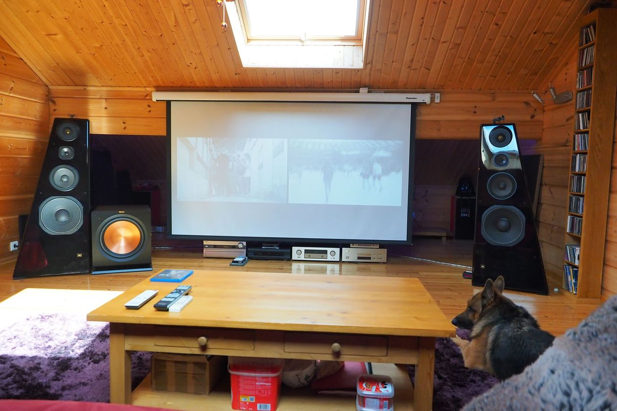 L’installation home-cinéma de Thierry C.