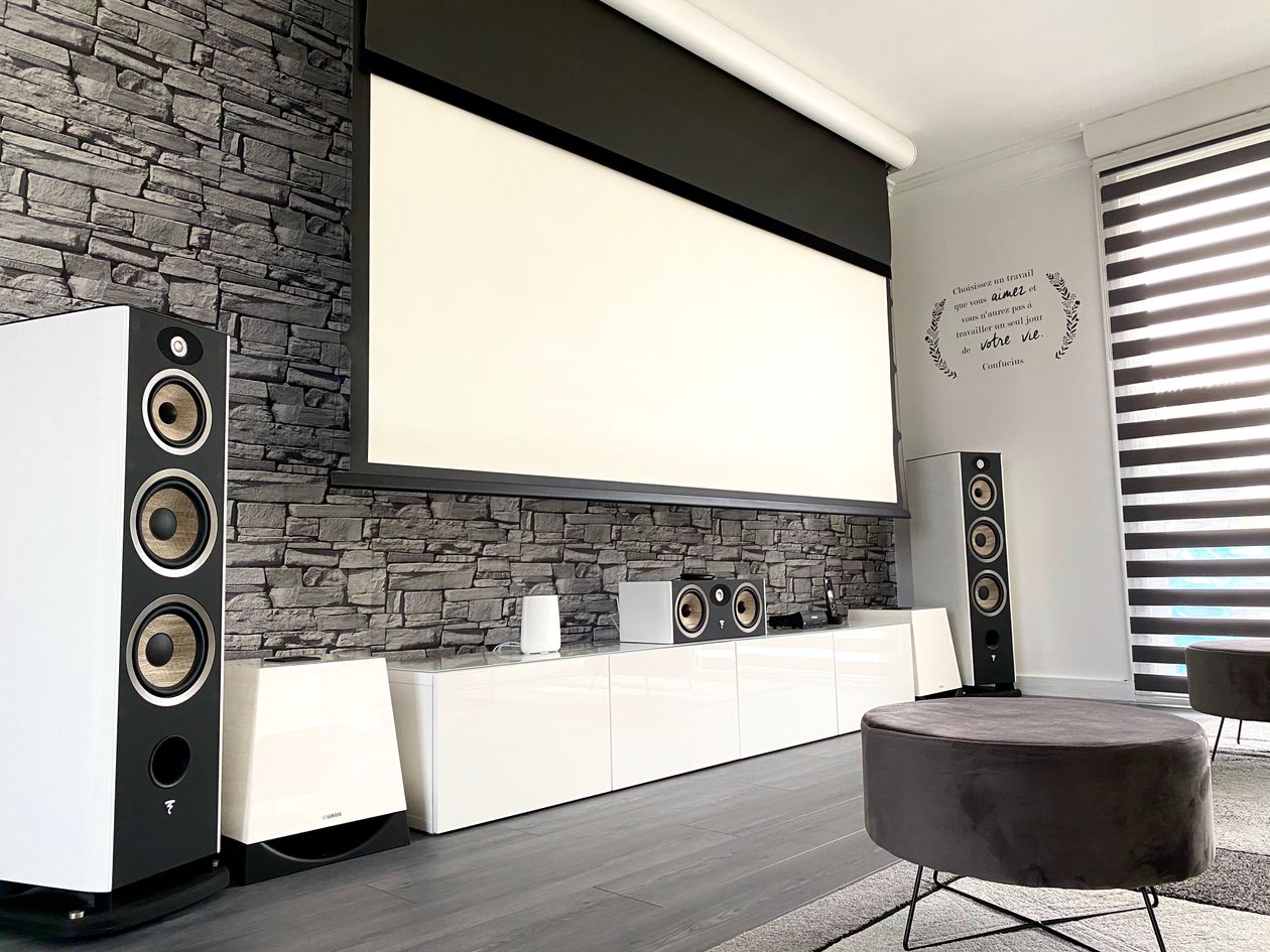 L’installation home-cinéma de Benjamin M.