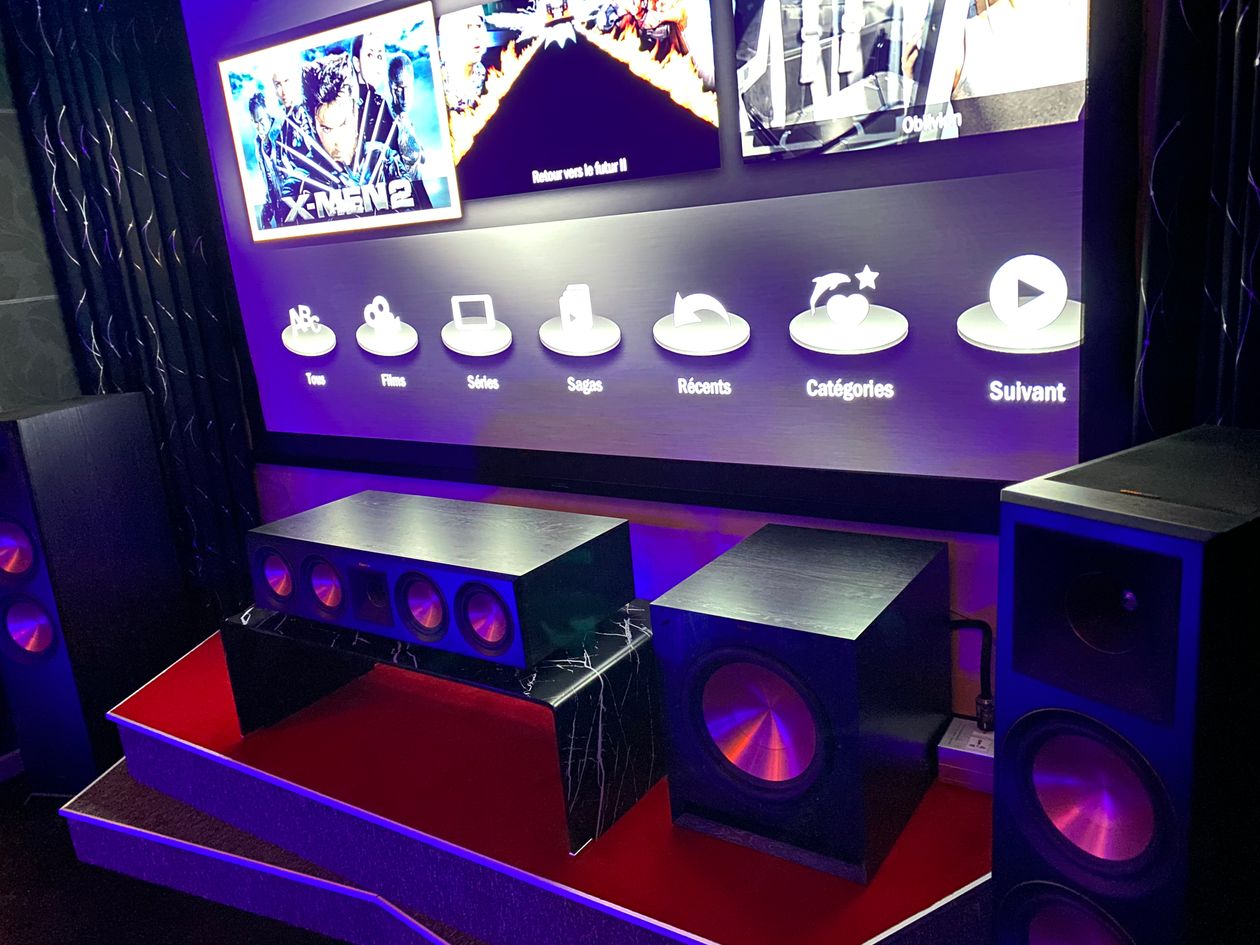 L’installation home-cinéma de Sylvain C.