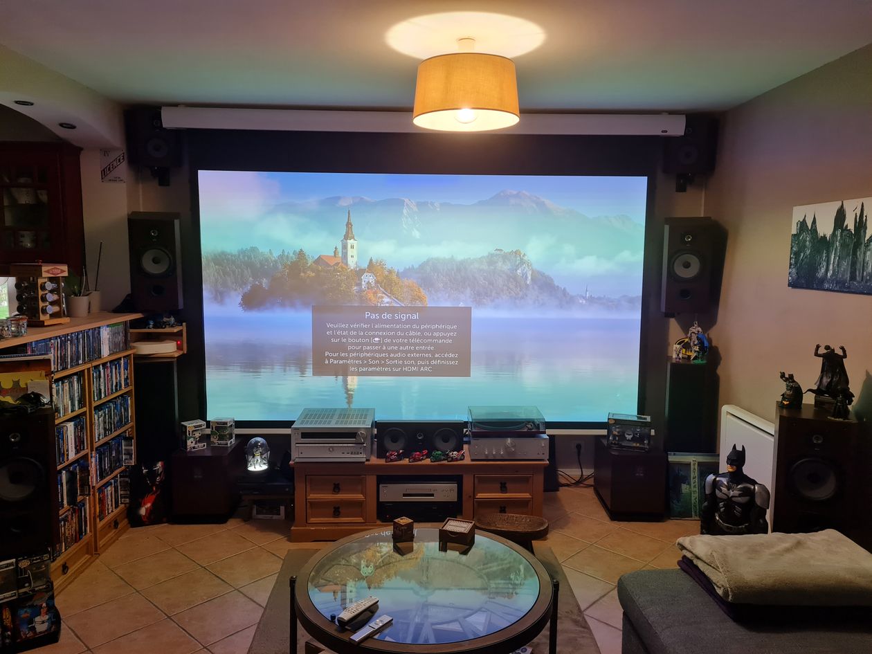 L’installation home-cinéma de Joël F.