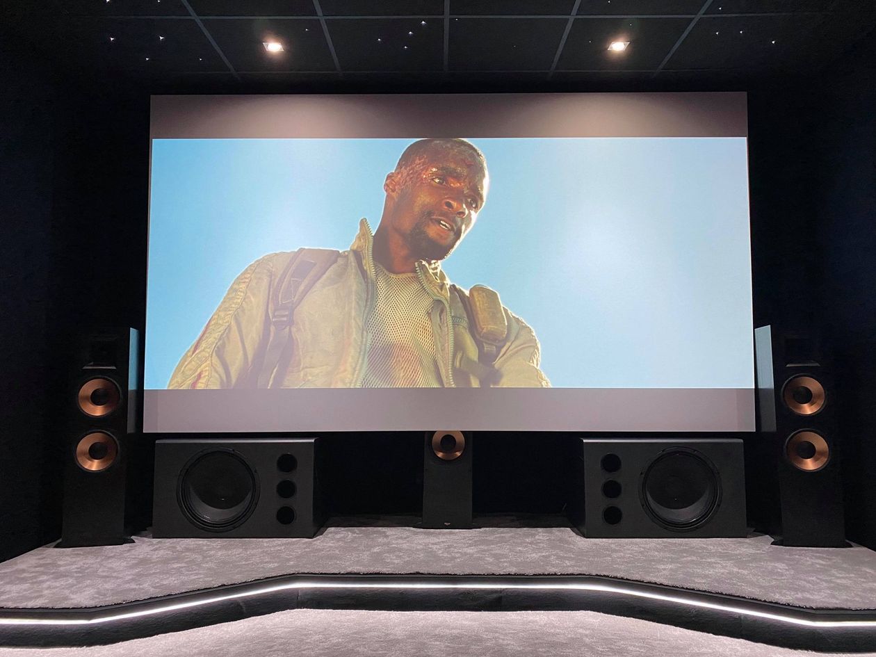 L’installation home-cinéma de Lolo L.
