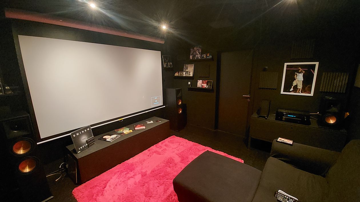 L’installation home-cinéma de Mick E.