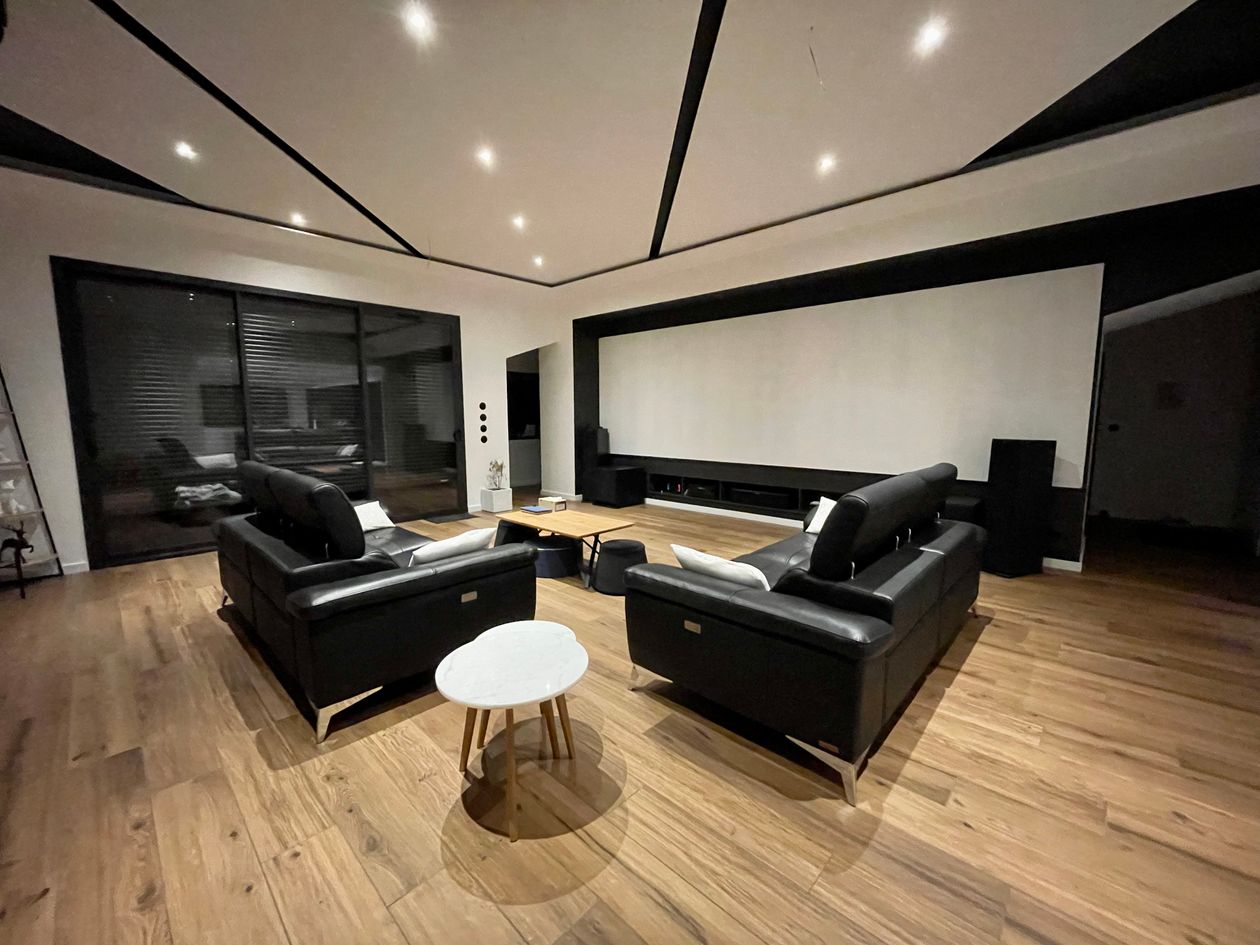 L’installation home-cinéma de Vincent X.