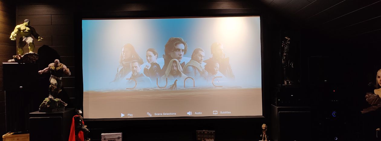 L’installation home-cinéma de Bernard G.