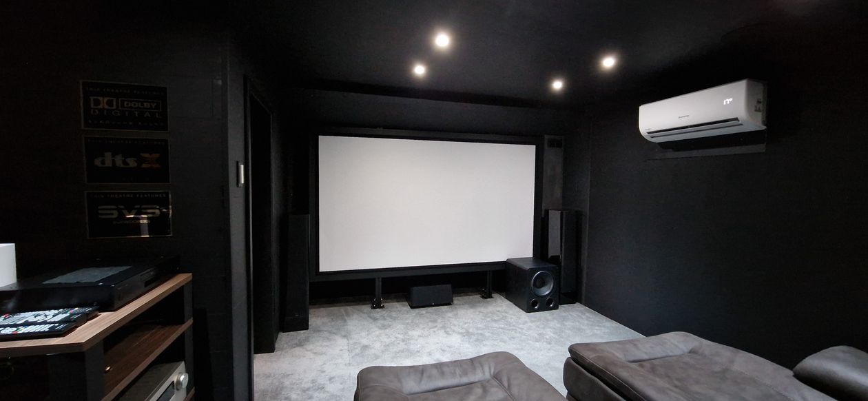 L’installation home-cinéma de Manu D.