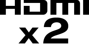 HDMI x 2 (nombre de connecteurs)