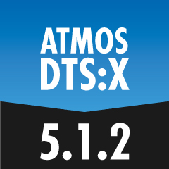Dolby Atmos / DTS:X 5.1.2