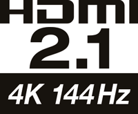 HDMI 2.1 (4K 144 Hz)