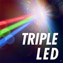 Triple LED RVB (lampe vidéoprojecteur)