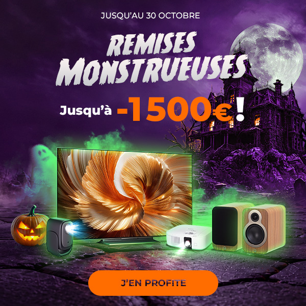 Jusqu'au 30 octobre. Remises monstrueuses. Jusqu'à -1500€ ! J'en profite.
