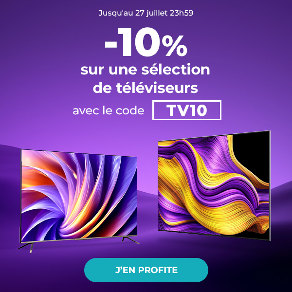 Dernière démarque. Soldes & Bons Plans. Jusqu'à -50% + frais de port offerts. -10% supplémentaires avec le code SLD26X. J'en profite. 
