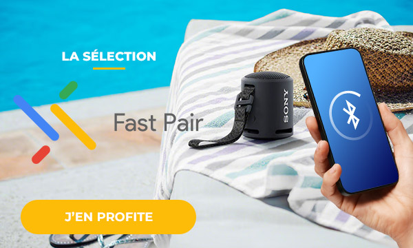 La sélection Google Fast Pair