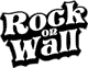 Rock on wall