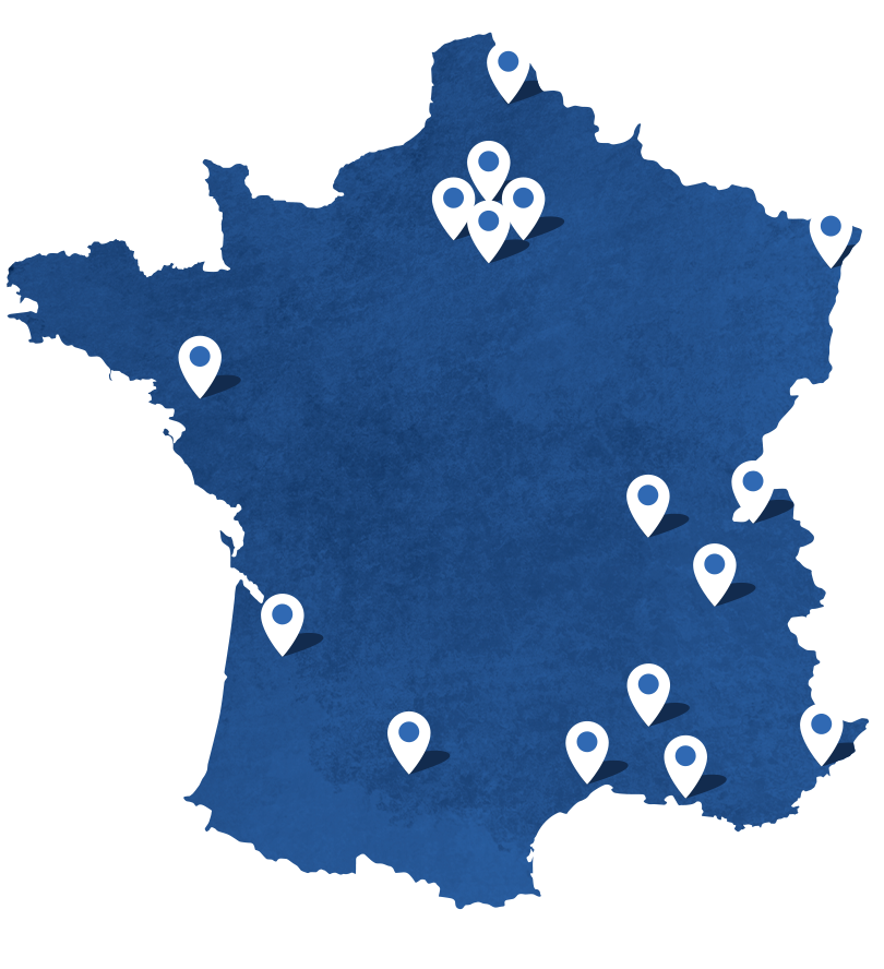 Carte des magasins son-video.com en France